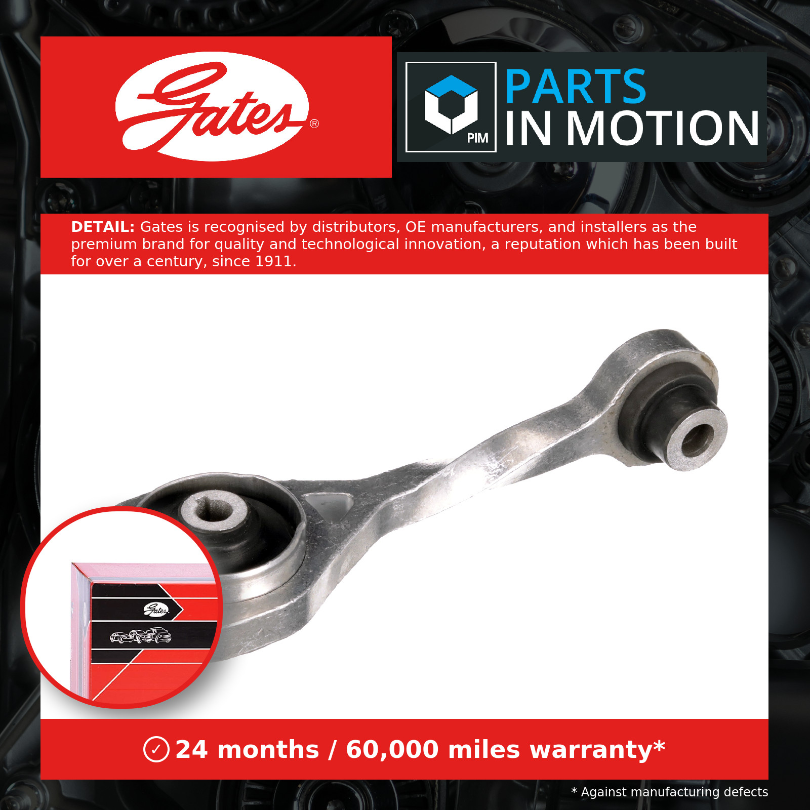 MOUNTING ENGINE ETM1638 FOR RENAULT WIND CLIO/II/Hatchback/Van TWINGO KANGOO - Image 3
