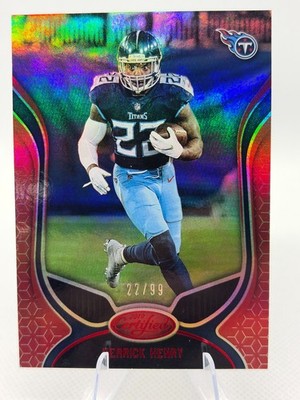 2019 Panini Certified Mirror Red Number Match - Derrick Henry #35 22/99