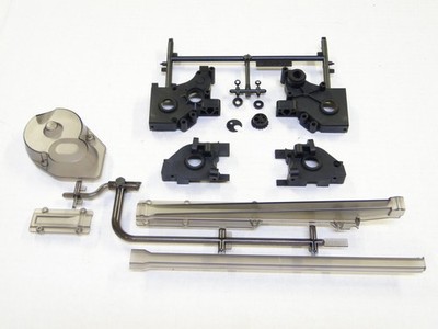 NEW KYOSHO TURBO OPTIMA MID SPECIAL Gear box Cases F/R + Belt Cover KQ9