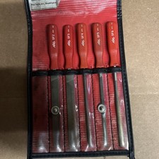 Mac Tools 5 Piece Mini File Set - Comfort Grip - Set No. SMF6 BUY  IT NOW