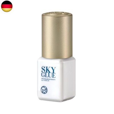 SKY S + Superkleber - Wimpernverlängerungskleber, flüssiger Klebstoff, v
