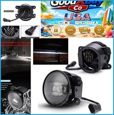 Led Fog Lights 55w 2 Pack Universal Fit For Jeep Wrangler Grand Cherokee Dodge