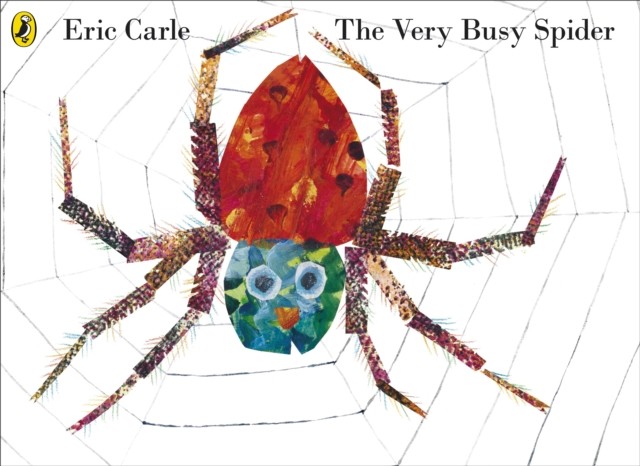 The Very Busy Spider by Eric Carle (Paperback Book)