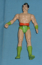 vintage Kenner Super Powers SAMURAI figure WORKS free ship
