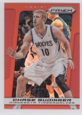 2013-14 Panini Prizm Target Red Prizm Chase Budinger #171 0e5