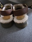 Dr. Martens Jorge II Shearling Lined Brown Slingback Mules Men 8, Women 9 EUC — photo 4