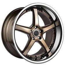 19x8.5 Vertini Wheels Rfs2.2 Brushed Dual Bronze With Chrome Lip Rims 4pcs 19x8.5 Vertini Wheels Rfs2.2 Brushed Dual Bronze With Chrome Lip Rims 4pcs