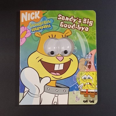 2004 Spongebob Squarepants Sandy s Big Good-Bye Book (Rare)