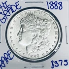 1888 MORGAN SILVER DOLLAR AUTHENTIC HI GRADE U.S. MINT COIN FREE SHIPPING 8375