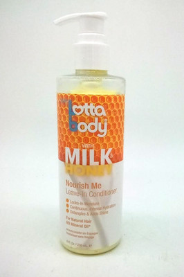 Nourish Me Leave-In Conditioner Lotta Body with Milk Honey 8oz NEW