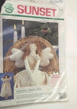 1994 Sunset Heavenly Angel Doll Craft Kit 18048 18" Tall Quick To Assemble Kit