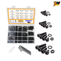 Schrauben Set 945 StüCk M2 M3 M4 M5 Schwarz Innensechskant ZubehöR DIY Aus
