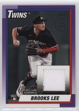 2025 Topps Series 2 1990 Topps Baseball Relics Brooks Lee #90R2-BL 1h22