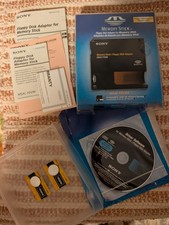 Vtg SONY MSAC-FD2MA Floppy Disk Memory Stick Adapter NEW Open Box OEM Retro 9
