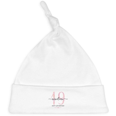 Happy 19th Birthday' Baby Beanie Hat (BH00028716) UK