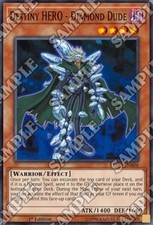 YuGiOh Destiny HERO - Diamond Dude LEHD-ENA06 Common Englisch NM 1st