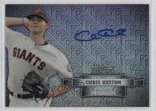 2012 Bowman Sterling Prospect Japan Refractor /5 Chris Heston #BSAP-CHE Auto 0b0