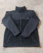 Black Polartec Fleece Shirt Classic 300 Cold Weather Large USGI 