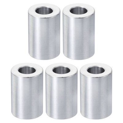 #ad #ad 5 Pcs M10 Aluminum Spacers Metal Spacer Aluminum 10.5mm ID x 20mm OD x 30mm L $22.34