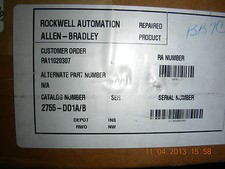 ALLEN BRADLEY BAR CODE DECODER 2755-DD1A