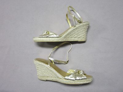 MADE IN ITALY WOMENS RARE METALLIC GOLD