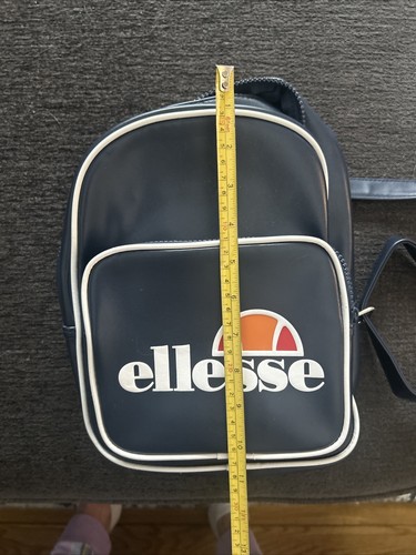 Ellesse Tennis Kunstleder Mini Miniatur Rucksack Handtasche EUC - Bild 10 von 11
