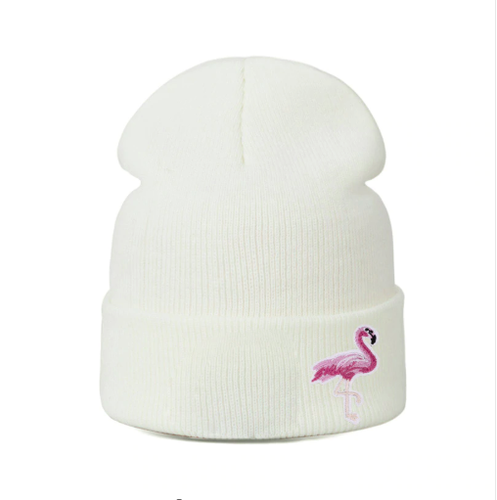 Winter Flamingo Hats For Women Knitted 
