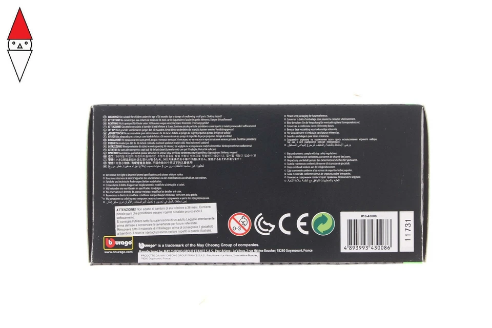 MODELLINO BBURAGO AUDI A5 1/32 BIANCA - Immagine 3 di 3