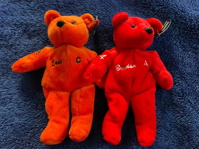 Eric Lindros & Brendon Shanahan Salvinos Bammers 9" Bean Bag Plush