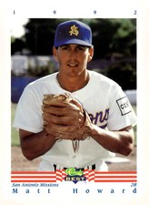 1992 Classic Best #244 Matt Howard