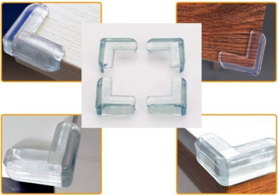 12pcs Glass Table Corner Protectors Baby Clear Corner Guards Edge Bumpers Corner