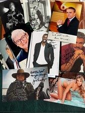 (LT92) ORIGINAL GENUINE SIGNED AUTOGRAPHS ACTORS ACTRESSES FILMS TV MUSIC