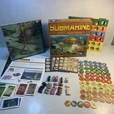 Rio Grande Games: Submarine - Sunken Treasure - COMPLETE IMMACULATE UNPLAYED