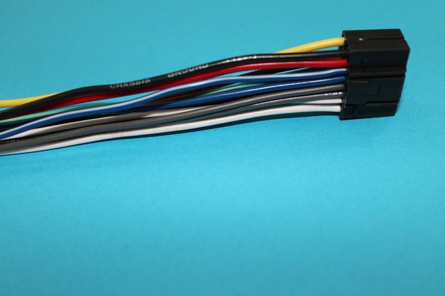 New 16 Pin AUTO STEREO WIRE HARNESS PLUG for KENWOOD KDC-217 KDC-222