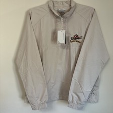 Rare Nike Golf Fit Storm Women&rsquo;s Jacket LG &ldquo;Leinenkugels&rdquo; Sunset Wheat Logo NWT