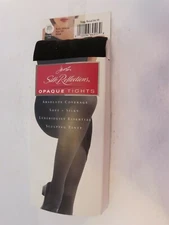 Hanes Silk Reflections Opaque Tights Control Top Mink EF Absolute Coverage