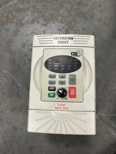 AUTOMATION DIRECT GS2-42P0 GS2 SERIES AC MICRO DRIVE 460 VAC 2HP 3 ...