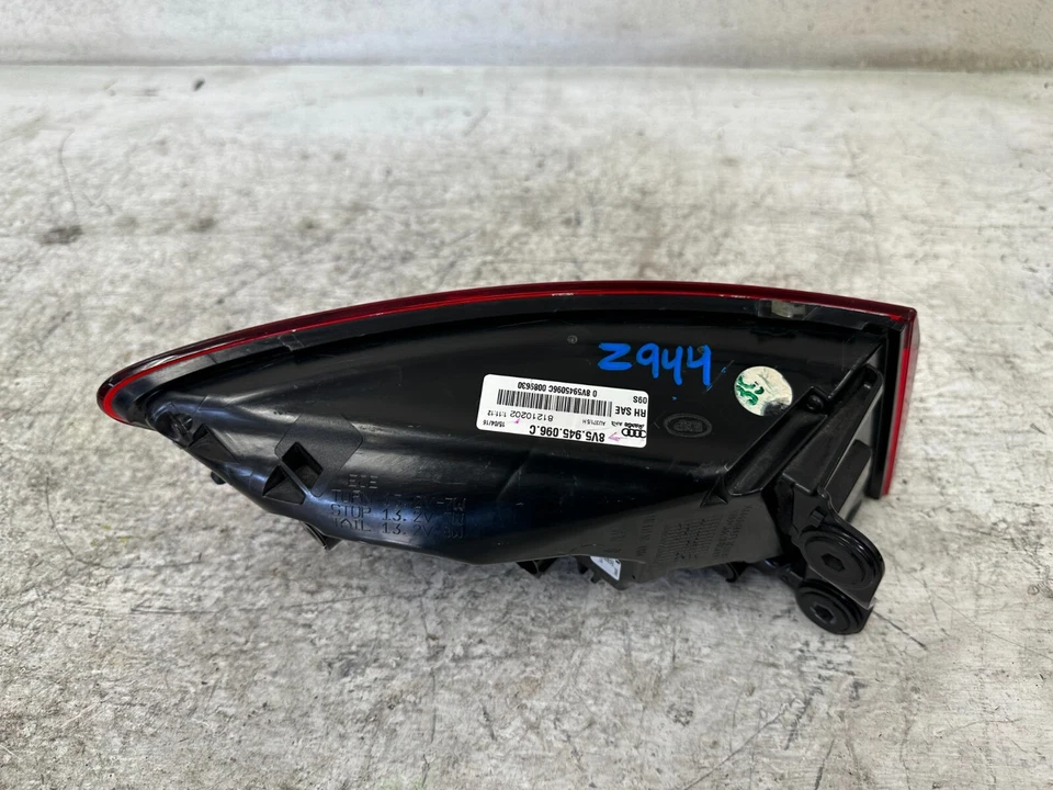 Luz trasera Audi A3 Quattro S3 2015 16 lámpara lado pasajero LED OEM *Z944 Foto 3 de 4