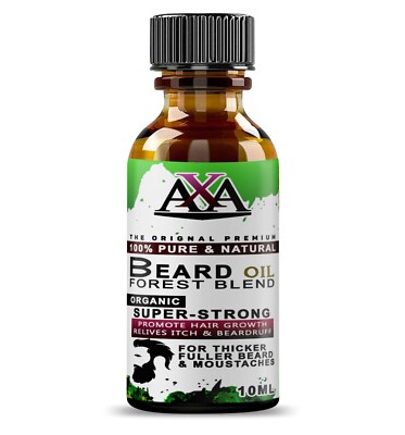 Bestes Bartöl für Männer Bartwachstumsöl/Serum Jojobaöl Rizinusöl hergestellt in Großbritannien 10 ml