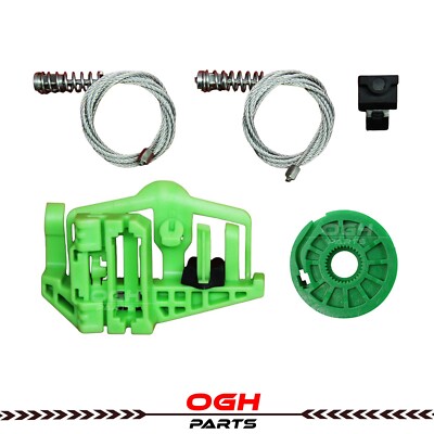 For BMW E90 328 330 335 Window Regulator Repair Kit Rear Driver Side