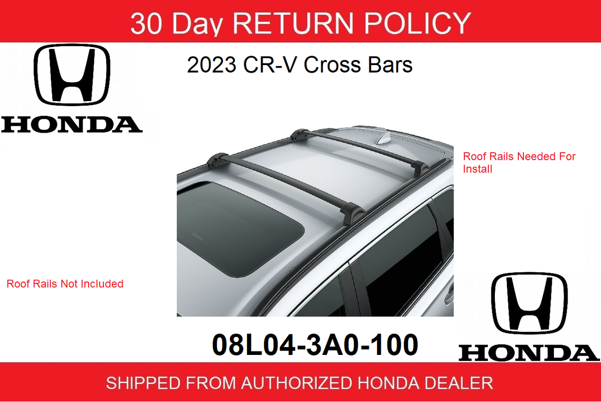 🔥2023-2025 Genuine OEM Honda CR-V Cross Bars 08L04-3A0-100 🔥 | eBay