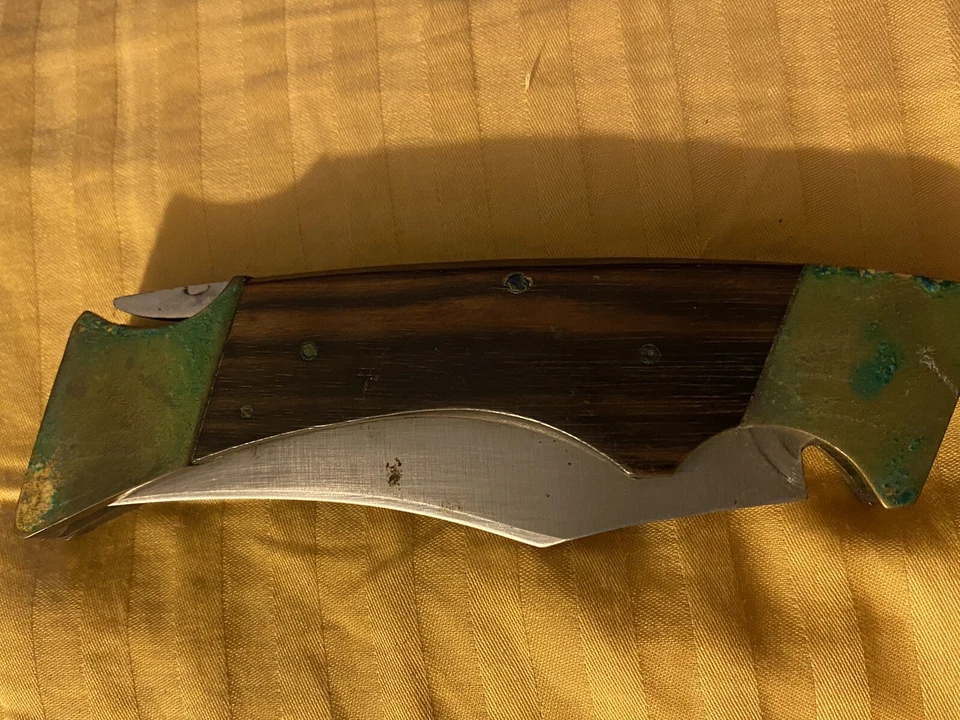 Buck Style 1970’s Openroad Technicraft 720 Japan Folding 4” Knife With Saw Rare - Image 3 of 4