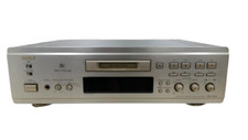 DENON DMD-1600AL Mini Disc MD Deck Recorder Silver Good