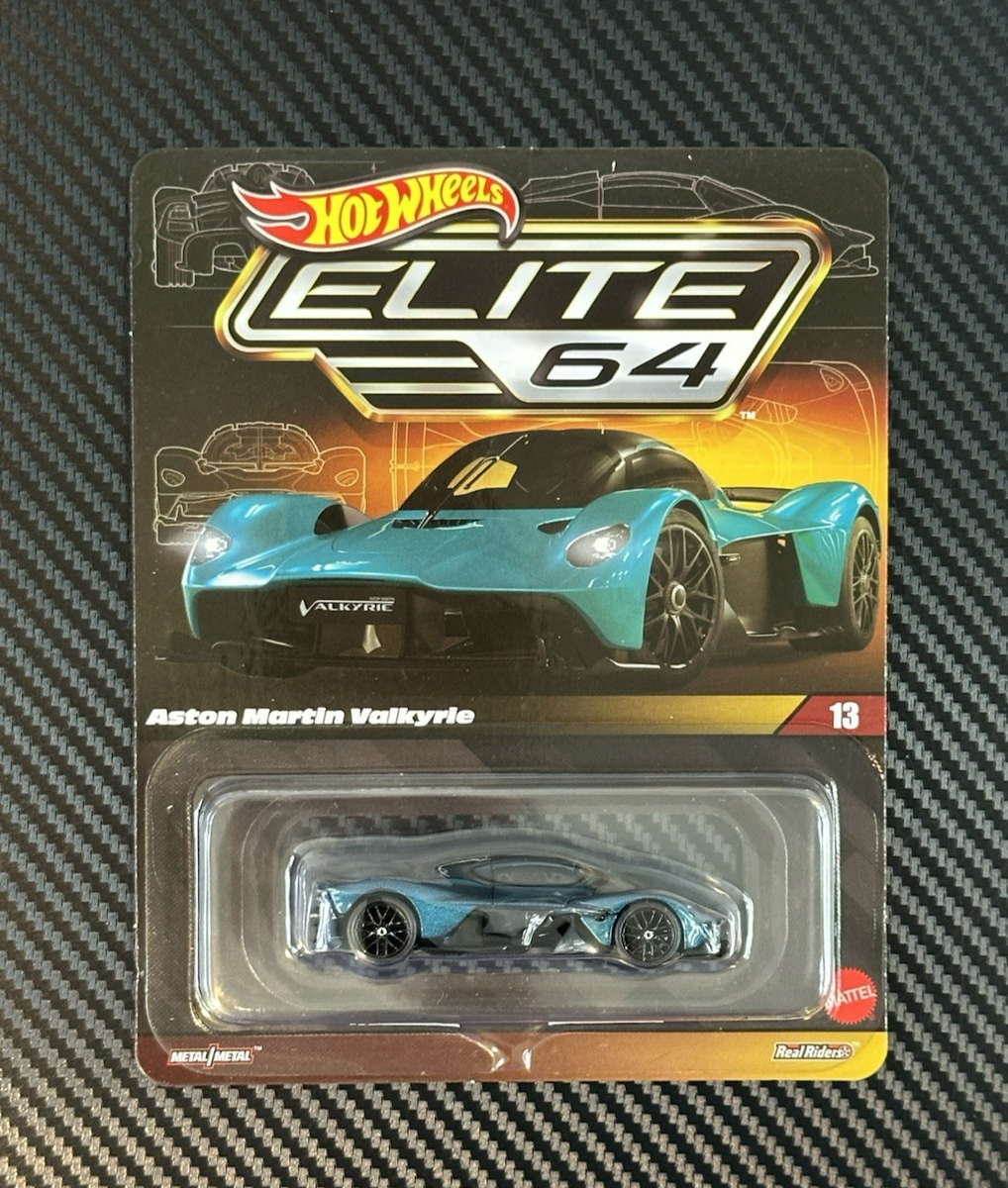 ミニカー Hotwheels ELITE 64 Aston Martin Valkyrie Hot Wheels Elite 64 Aston Martin Valkyrie | Mattel Creations