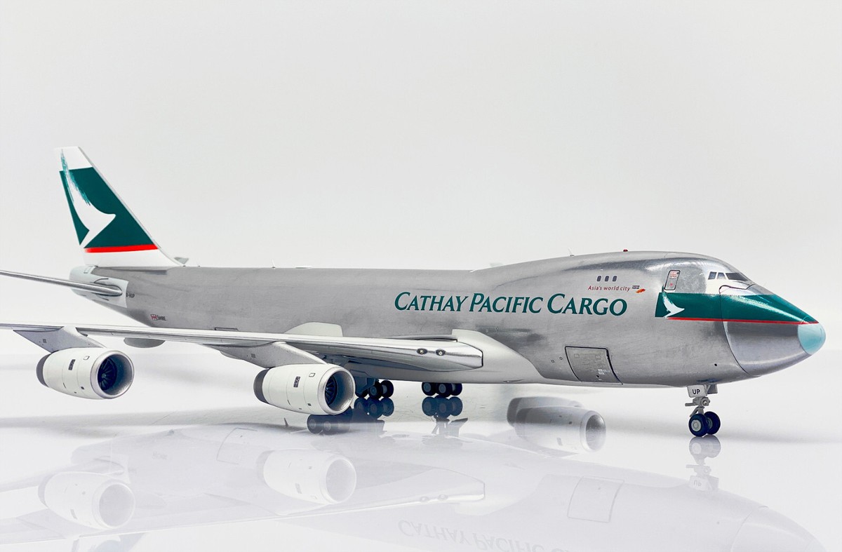 航空機・ヘリコプター JFox Cathay Cargo Boeing 747-400F 1/200 Jcwings Cathay Pacific Cargo Boeing 747-400F B-HUP 