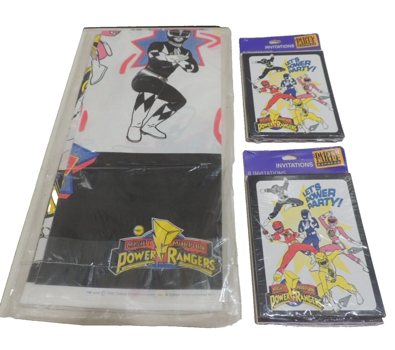 Power Rangers Birthday Party Tableware & Serveware