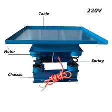 220V Concrete Vibrating Table Shape Vibration Compactor Agitator Shaker 50*50cm