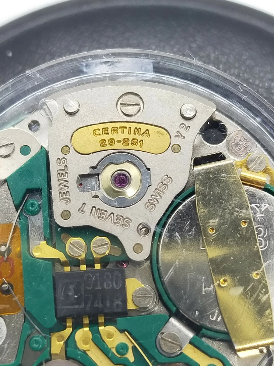 Certina quartz movement sale