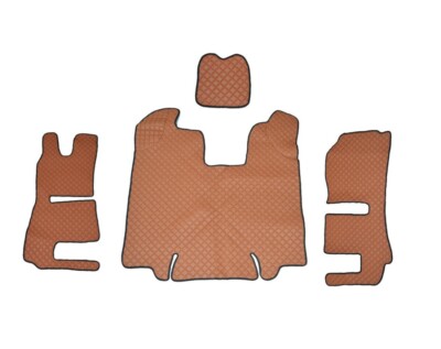 Beige Eco Pelle Pannello Cruscotto Copri-Tappetino per Scania S 2017