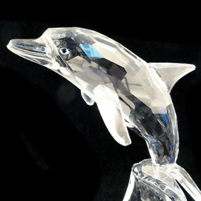 SWAROVSKI MAXI DOLPHIN Silver Crystal 8